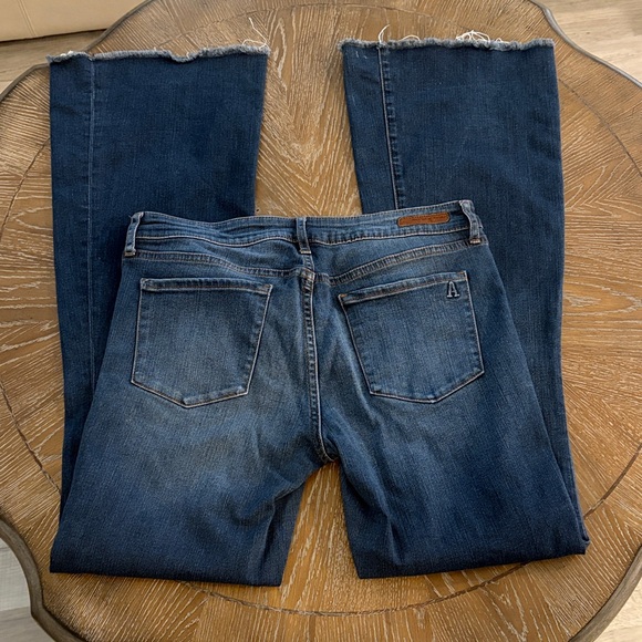 Articles Of Society Faith Flare Oakhurst Raw Hem Jeans Size 29 - Picture 8 of 10